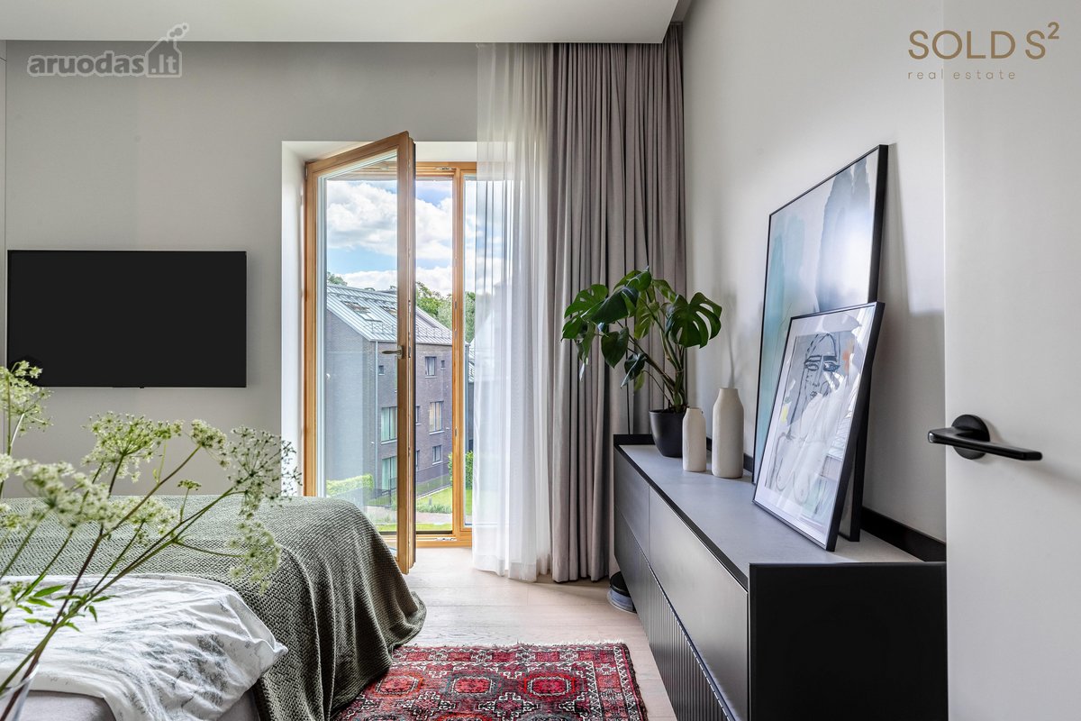 Nuomojami 3 kambarių apartamentai su terasa, - nuotraukos Nr. 14