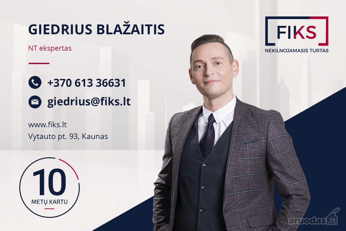 Parduodamas Dviejų, Nepereinamų Kambarių - nuotraukos Nr. 12