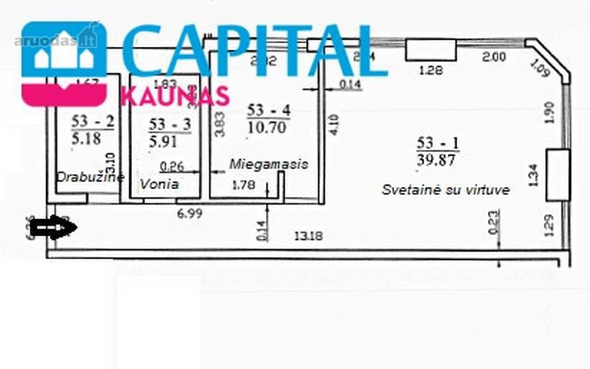 Parduodamas Moderniai Įrengtas Butas Su - nuotraukos Nr. 15