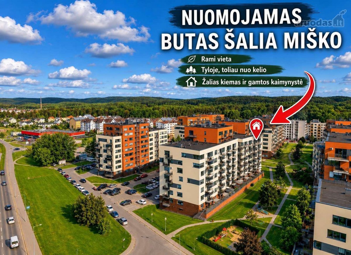 Be Tarpininku.nuomojamas 2 kam.buta - nuotraukos Nr. 14