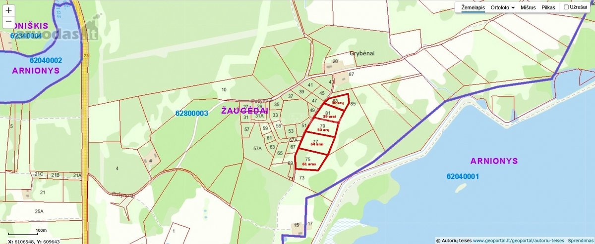 Parduodamas 50 aro žemės sklypas Molėtų - nuotraukos Nr. 18