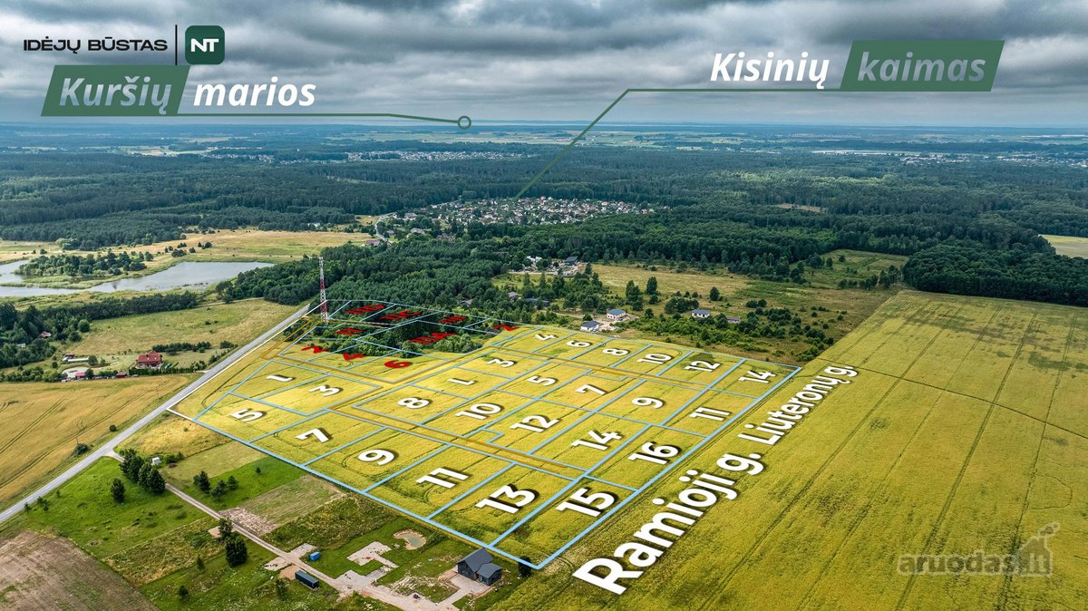 Parduodami Namų Valdos Sklypai Kisinių K., - nuotraukos Nr. 3