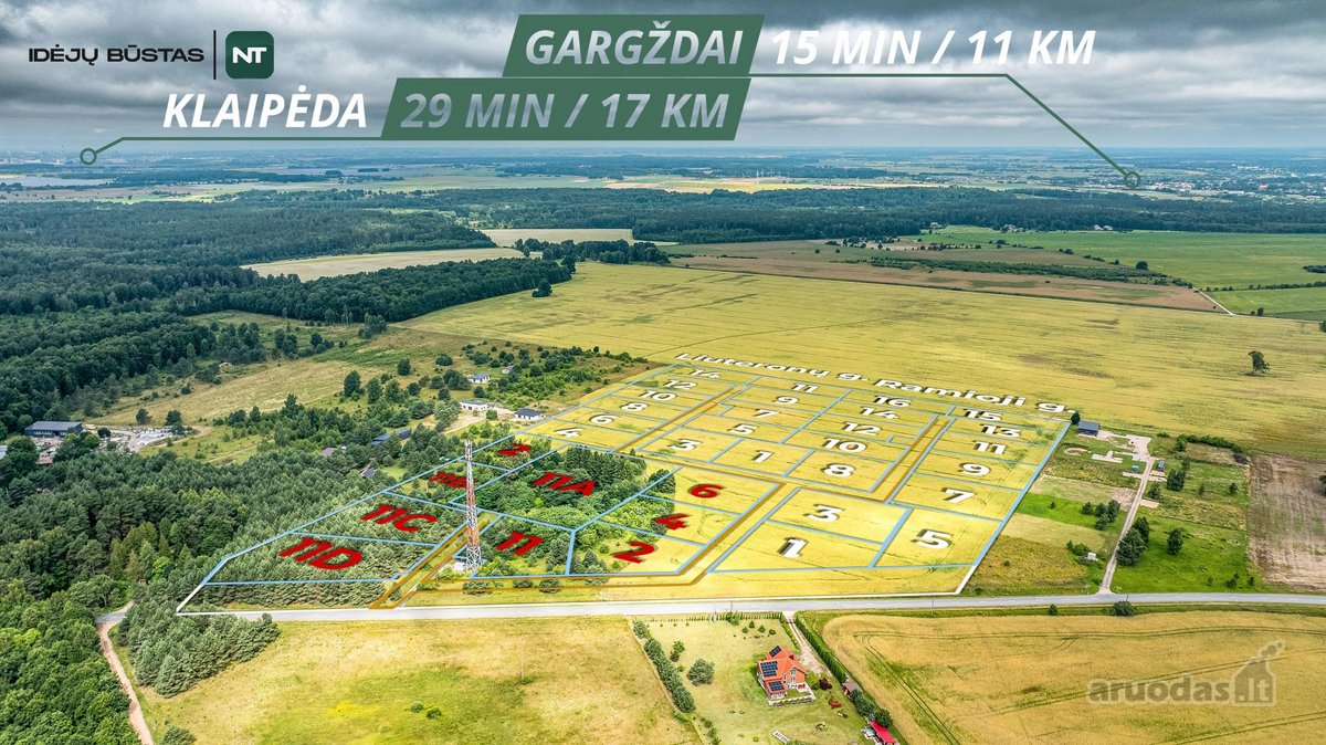 Parduodami Namų Valdos Sklypai Kisinių K., - nuotraukos Nr. 2