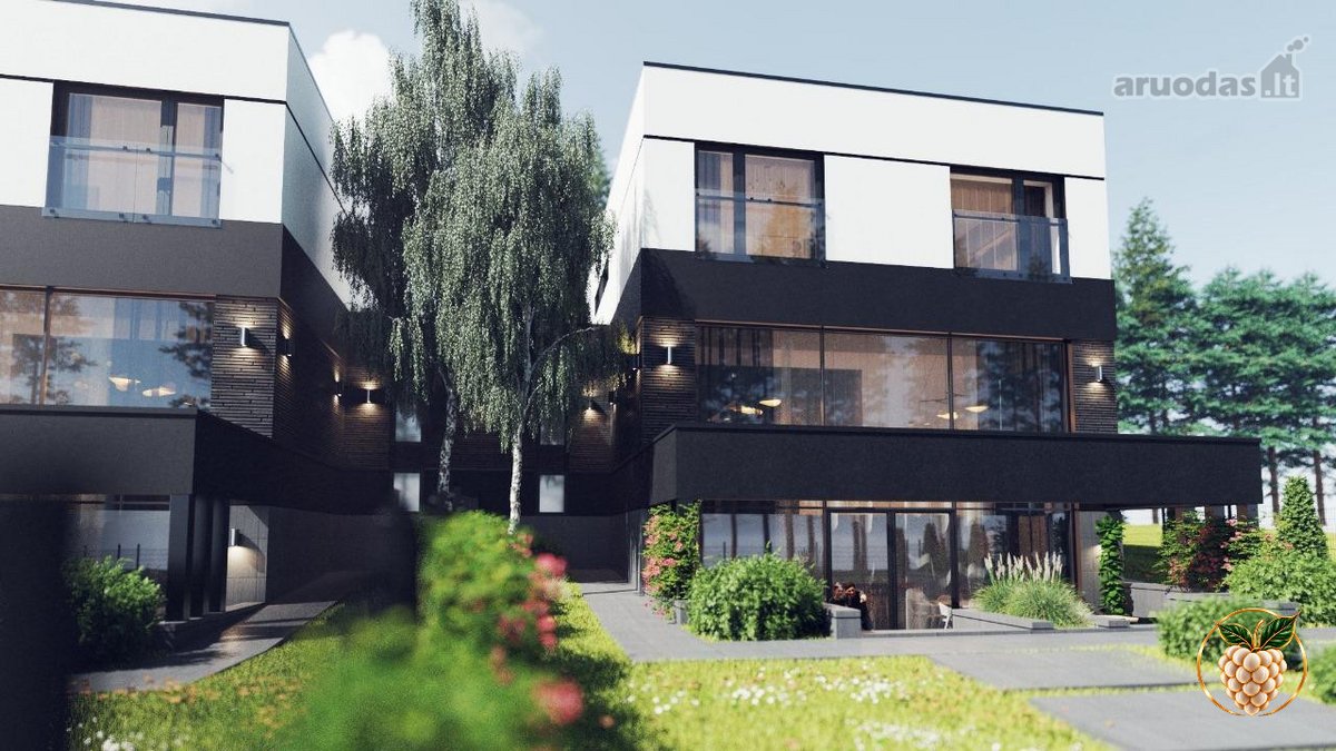 Modernios architektūros namai šalia ežero – - nuotraukos Nr. 2