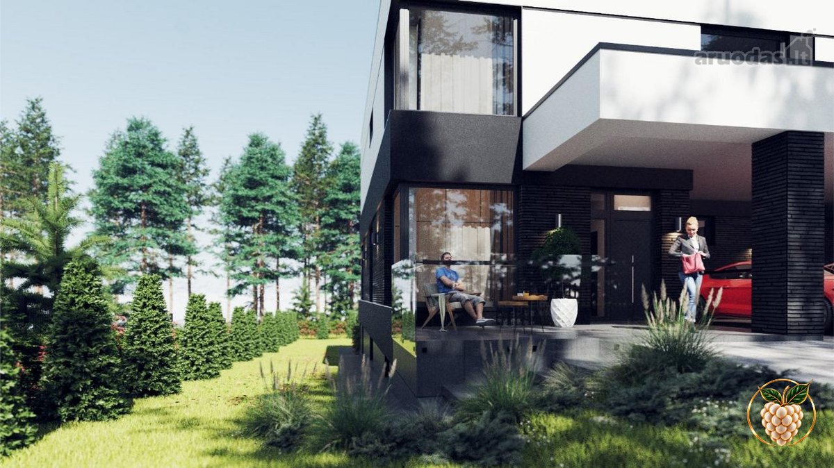 Modernios architektūros namai šalia ežero – - nuotraukos Nr. 38