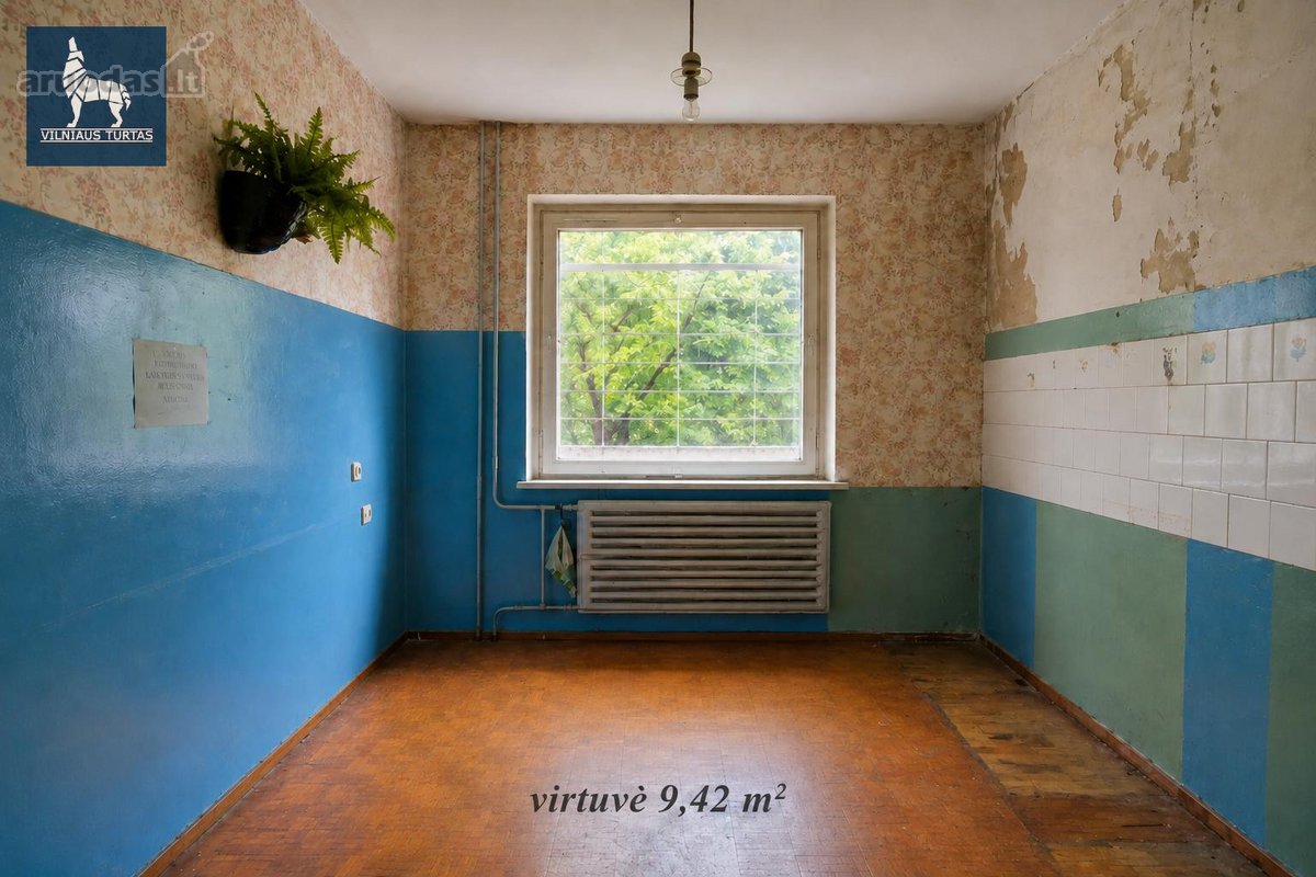 Parduodamas 3 kambarių, 61,66 m² butas Šeškinėje. - nuotraukos Nr. 8