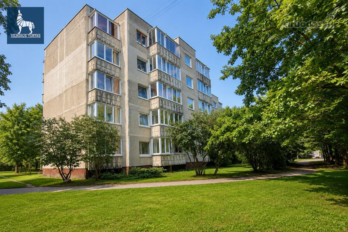 Parduodamas 3 kambarių, 61,66 m² butas Šeškinėje. - nuotraukos Nr. 2