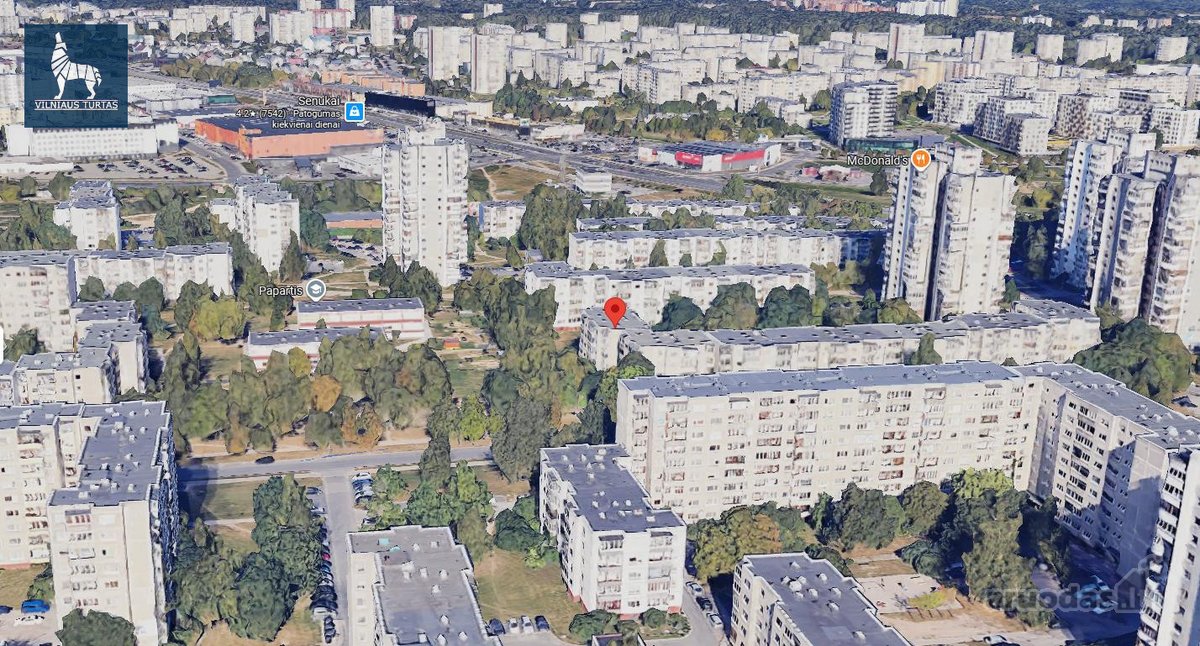 Parduodamas 3 kambarių, 61,66 m² butas Šeškinėje. - nuotraukos Nr. 13