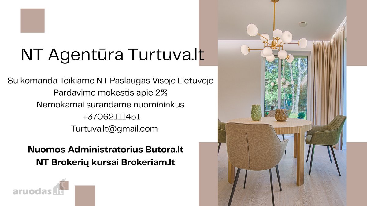 Nuomojamas 2 kambarių butas - nuotraukos Nr. 7
