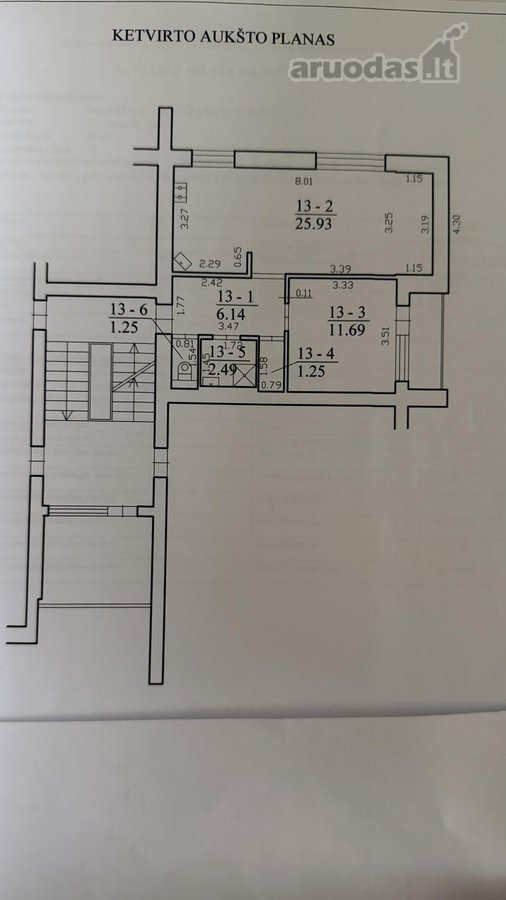 Parduodamas Jaukus 2 Kambarių Butas Prekybos - nuotraukos Nr. 42