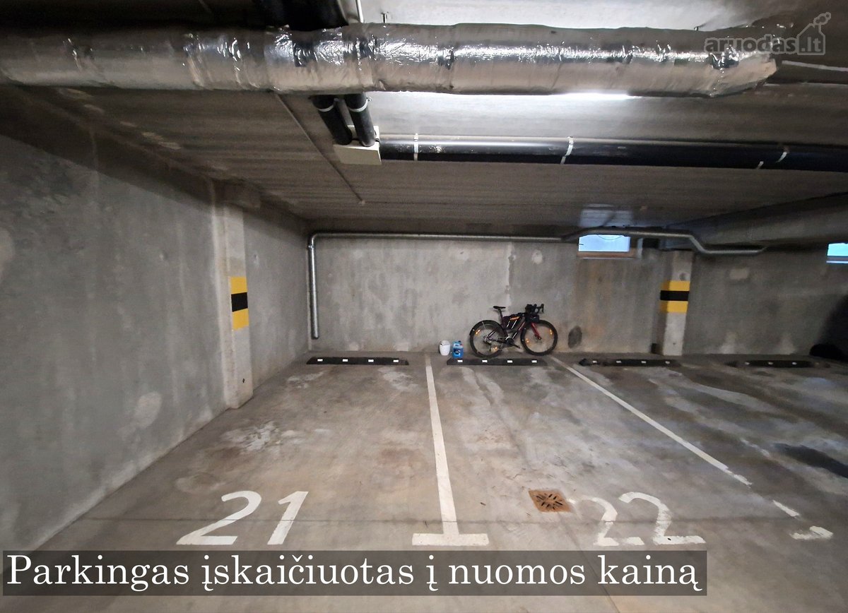 Išnuomojamas erdvus 2 kambarių butas - nuotraukos Nr. 17