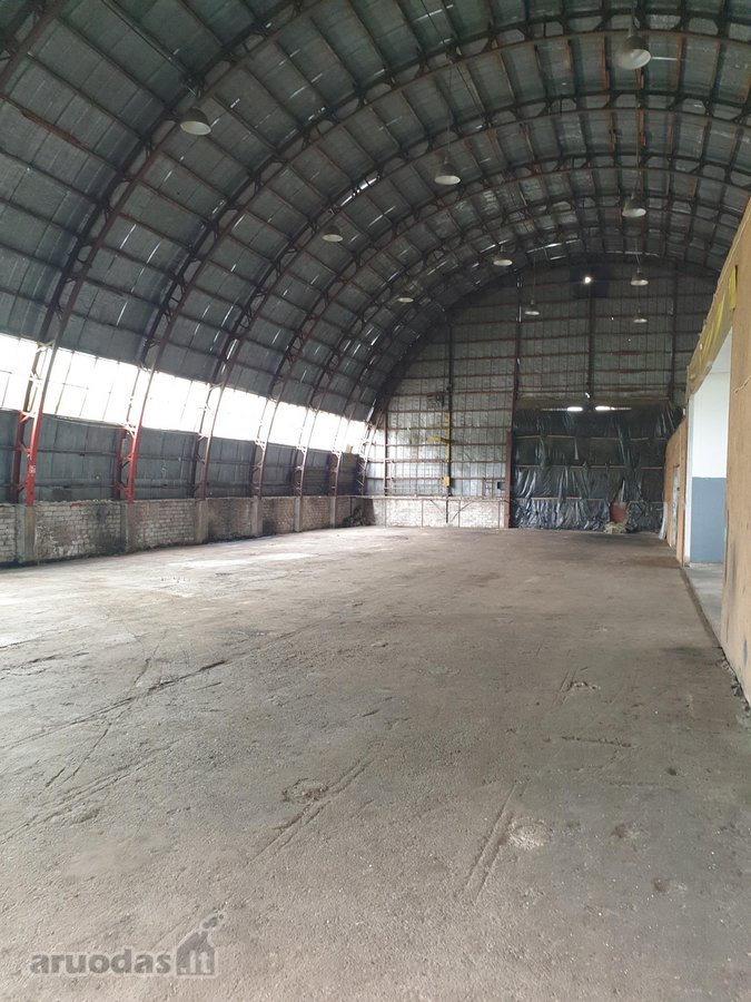 Išnuomojamas 533 m² Angaras / Sandėlis Su 20 - nuotraukos Nr. 12
