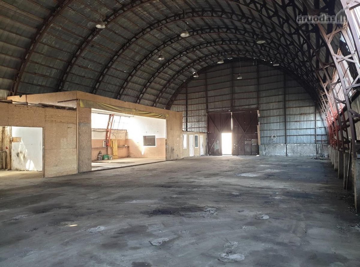 Išnuomojamas 533 m² Angaras / Sandėlis Su 20 - nuotraukos Nr. 3