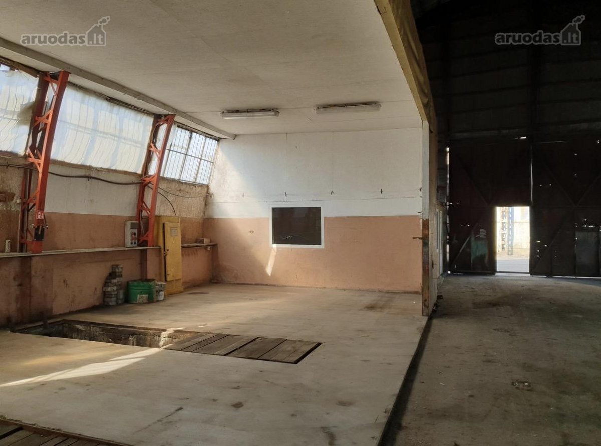 Išnuomojamas 533 m² Angaras / Sandėlis Su 20 - nuotraukos Nr. 15