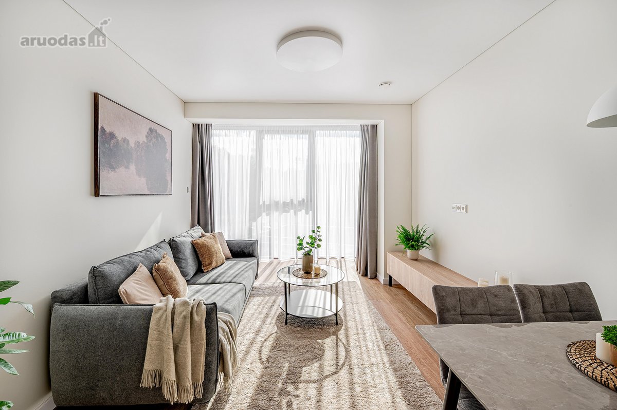 Išnuomojamas naujos statybos butas Krėvės - nuotraukos Nr. 2