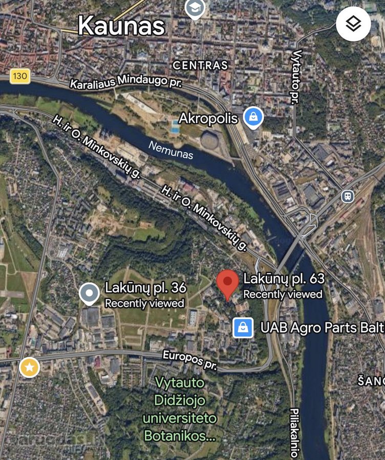 2 kambarių butas su atskiru įėjimu pirmame - nuotraukos Nr. 14
