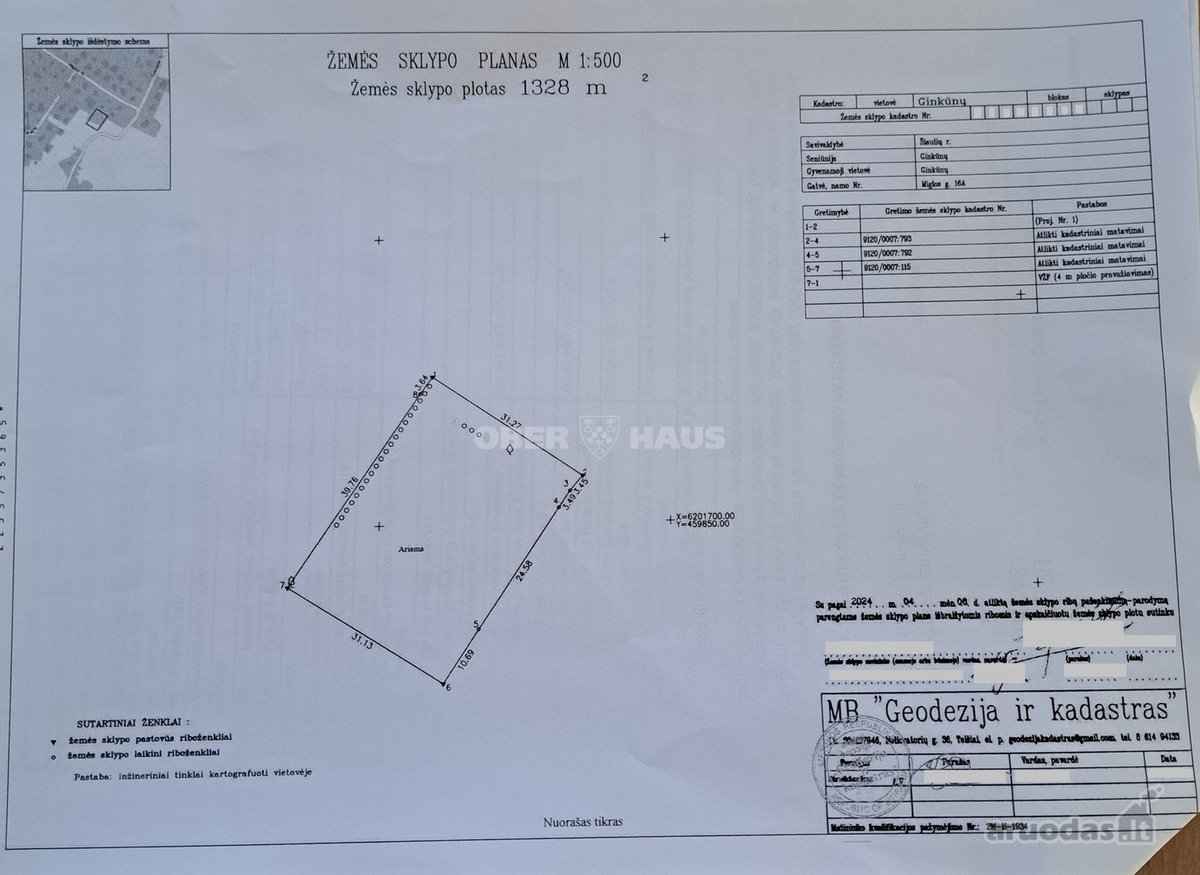 Parduodamas namų valdos sklypas Miglos g. 16a - nuotraukos Nr. 10