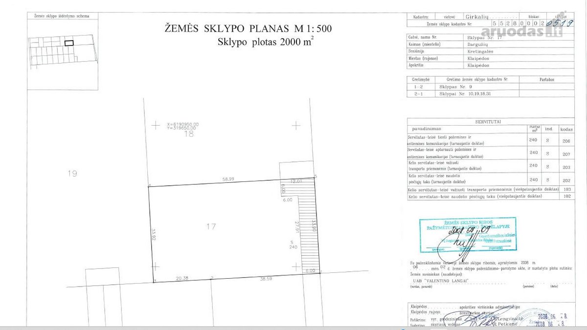 Parduodami du greta esantys kampiniai, po 20 - nuotraukos Nr. 3