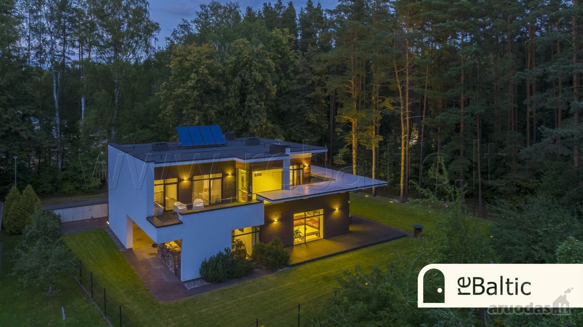 Unikali rezidencija Valakampių pušynuose - nuotraukos Nr. 8