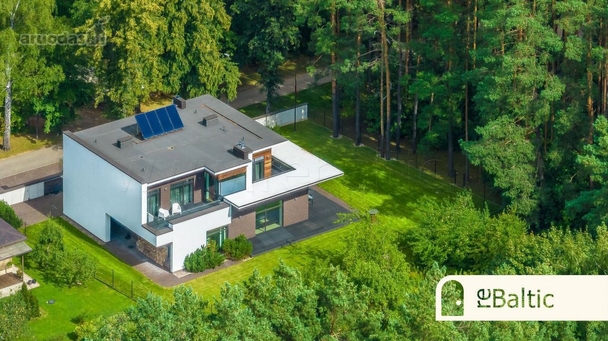 Unikali rezidencija Valakampių pušynuose - nuotraukos Nr. 11