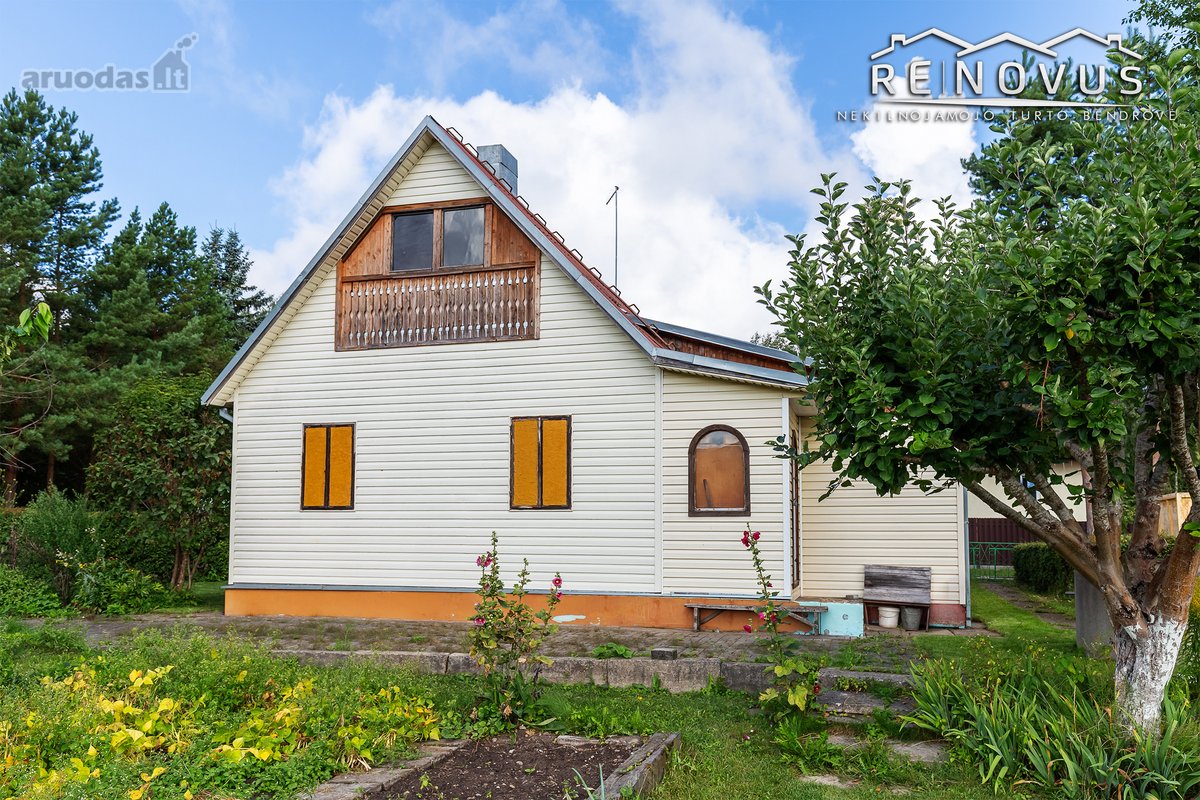 Parduodamas karkasinis sodo namas su žemės - nuotraukos Nr. 13