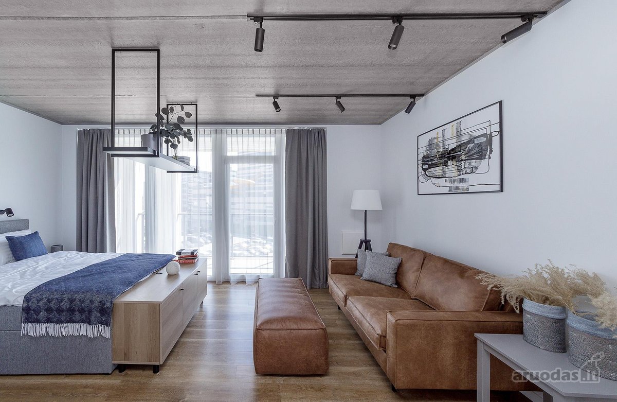 Išnuomojami Modernūs 1,5 Kambario - nuotraukos Nr. 7