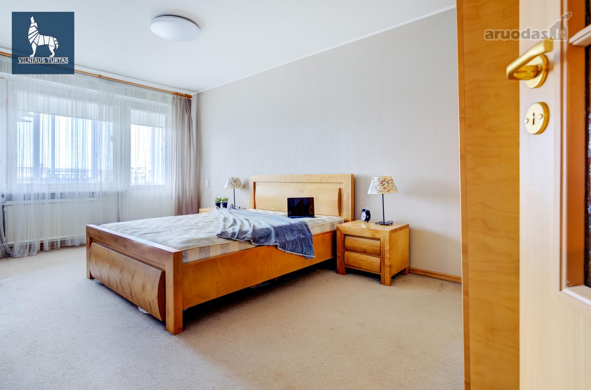 Rytinė Kava Virš Miesto  51 M²  2 Balkonai - nuotraukos Nr. 10