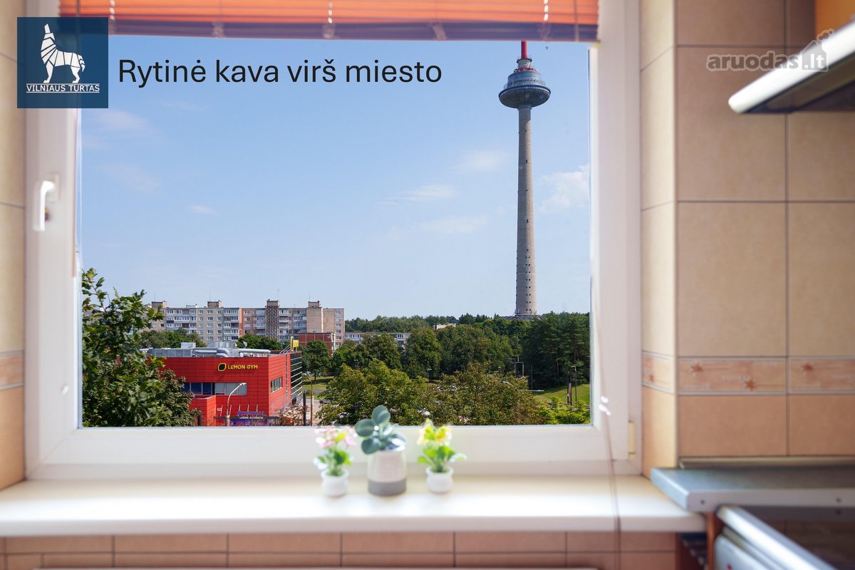 Rytinė Kava Virš Miesto  51 M²  2 Balkonai - nuotraukos Nr. 19
