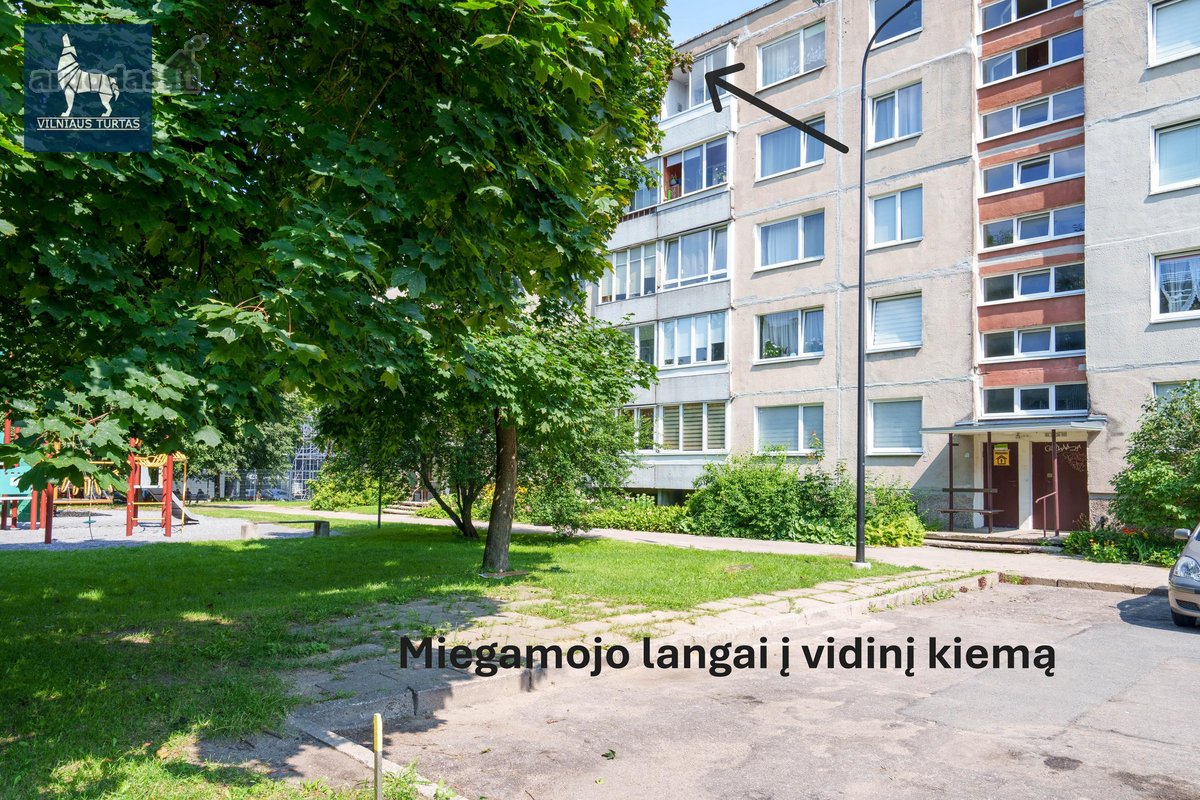 Rytinė Kava Virš Miesto  51 M²  2 Balkonai - nuotraukos Nr. 28