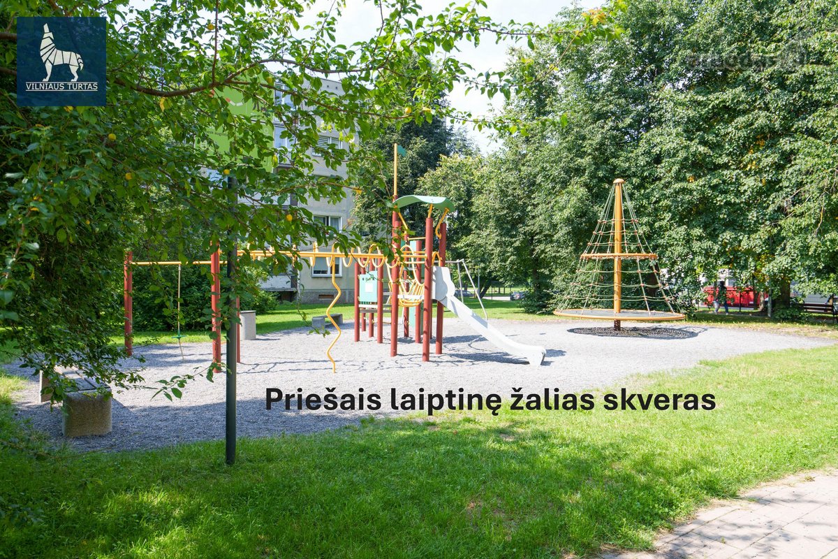Rytinė Kava Virš Miesto  51 M²  2 Balkonai - nuotraukos Nr. 30