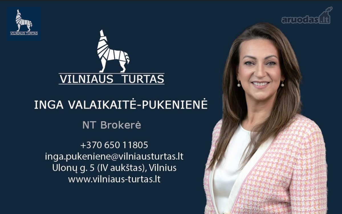 Rytinė Kava Virš Miesto  51 M²  2 Balkonai - nuotraukos Nr. 31