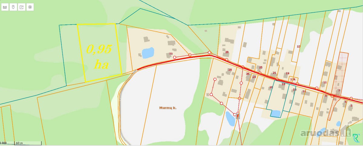 Parduodamas žemės ūkio paskirties sklypas - nuotraukos Nr. 3
