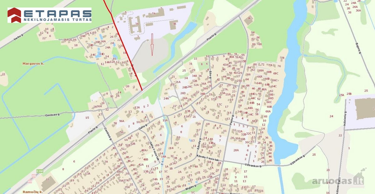 Parduodame 3.03 ha pramonės ir sandėliavimo - nuotraukos Nr. 2