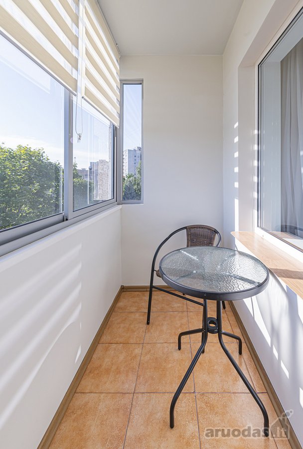Nuomojamas 36,83 m² ploto, šviesus, - nuotraukos Nr. 2