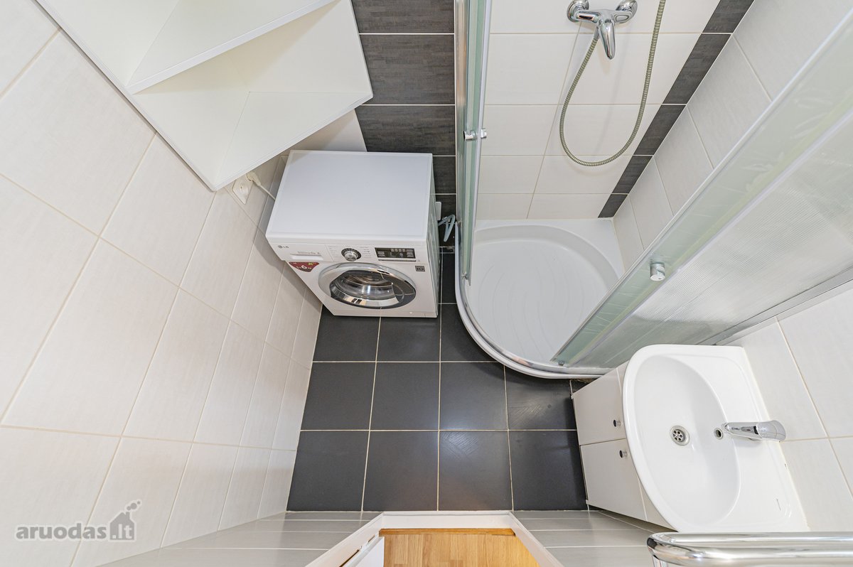 Nuomojamas 36,83 m² ploto, šviesus, - nuotraukos Nr. 9