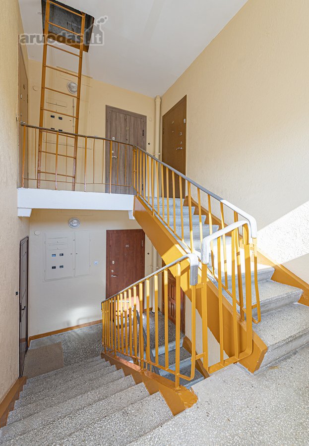Nuomojamas 36,83 m² ploto, šviesus, - nuotraukos Nr. 12