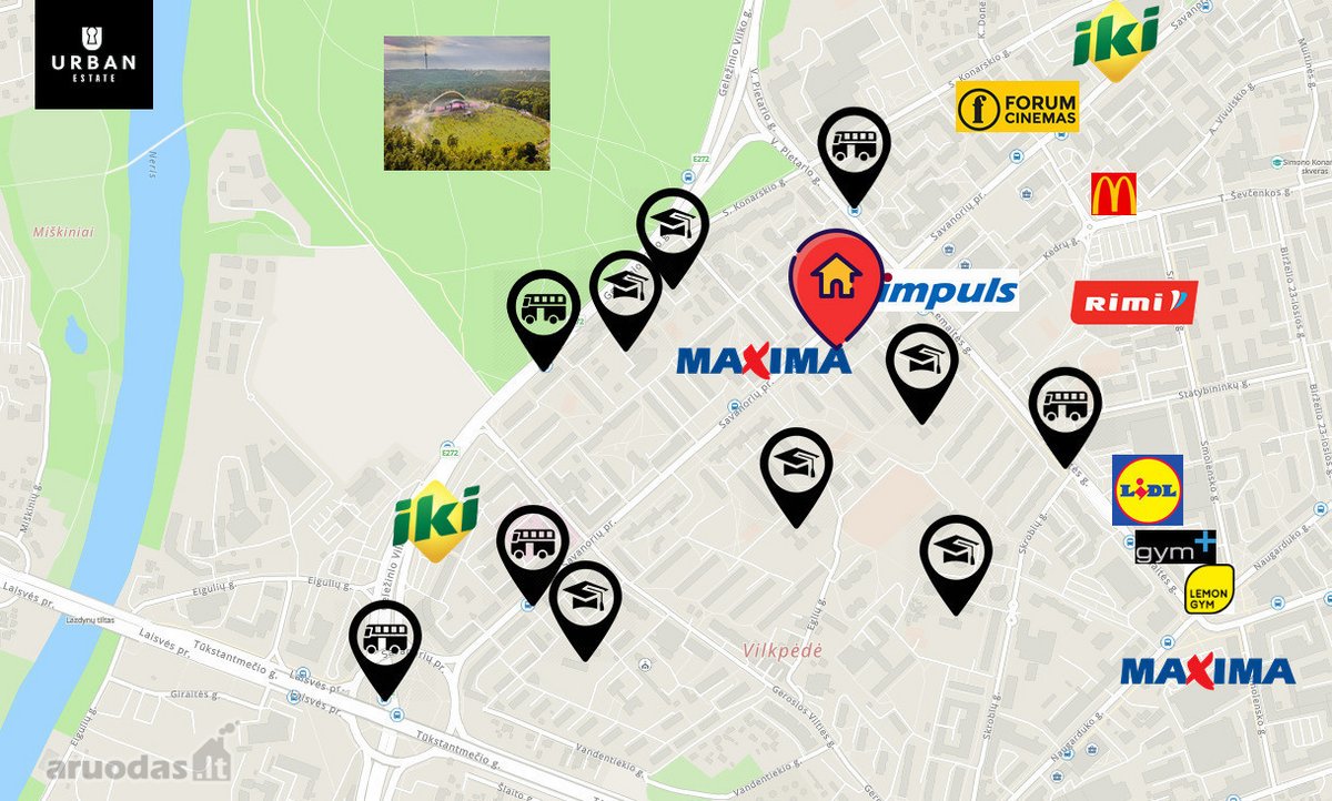 Netoliese Vingio Parko Parduodamas Erdvus, - nuotraukos Nr. 18