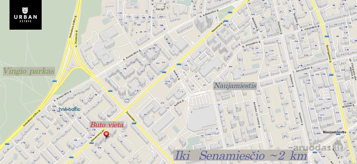 Netoliese Vingio Parko Parduodamas Erdvus, - nuotraukos Nr. 19