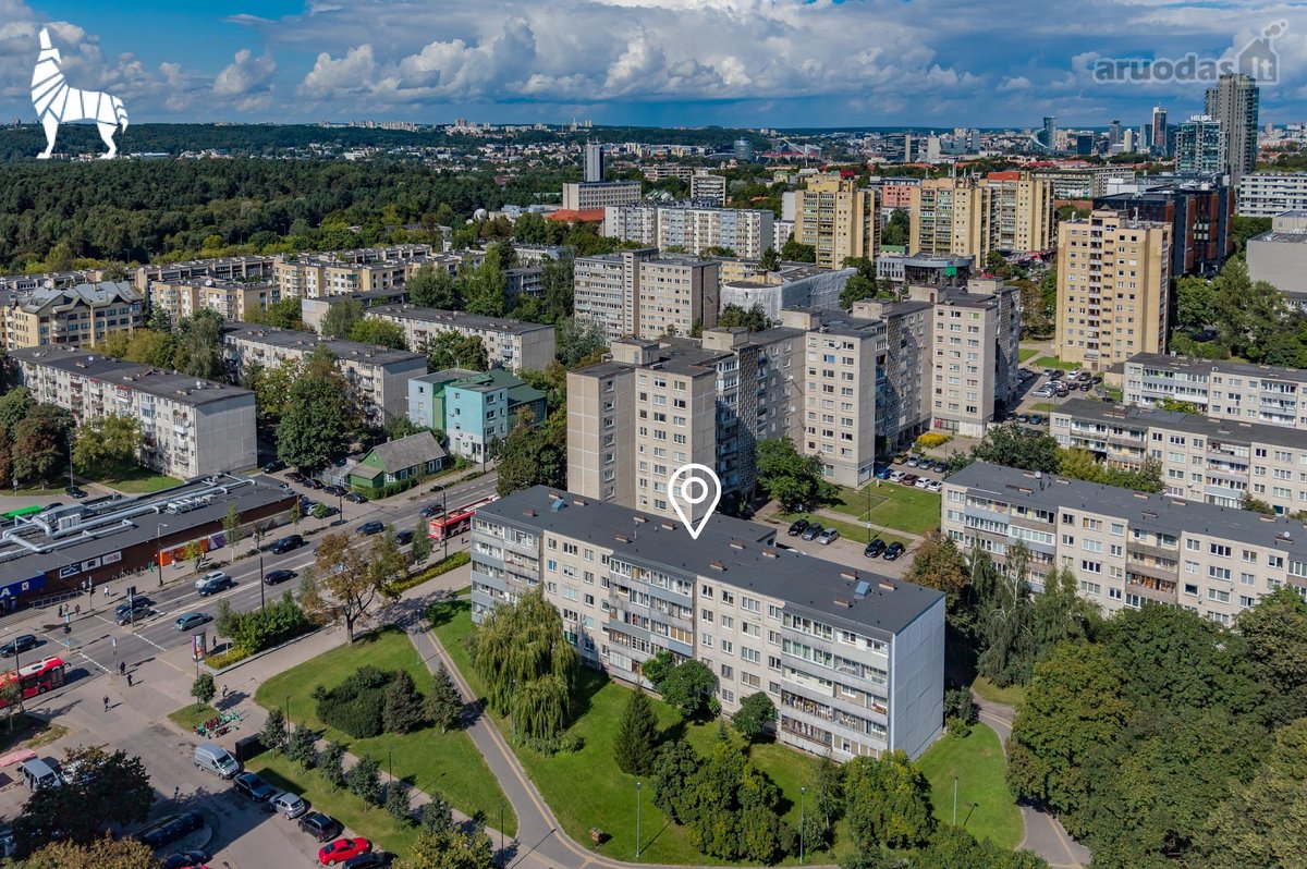 Parduodamas 2 kambarių butas pačiame Vilniaus - nuotraukos Nr. 25