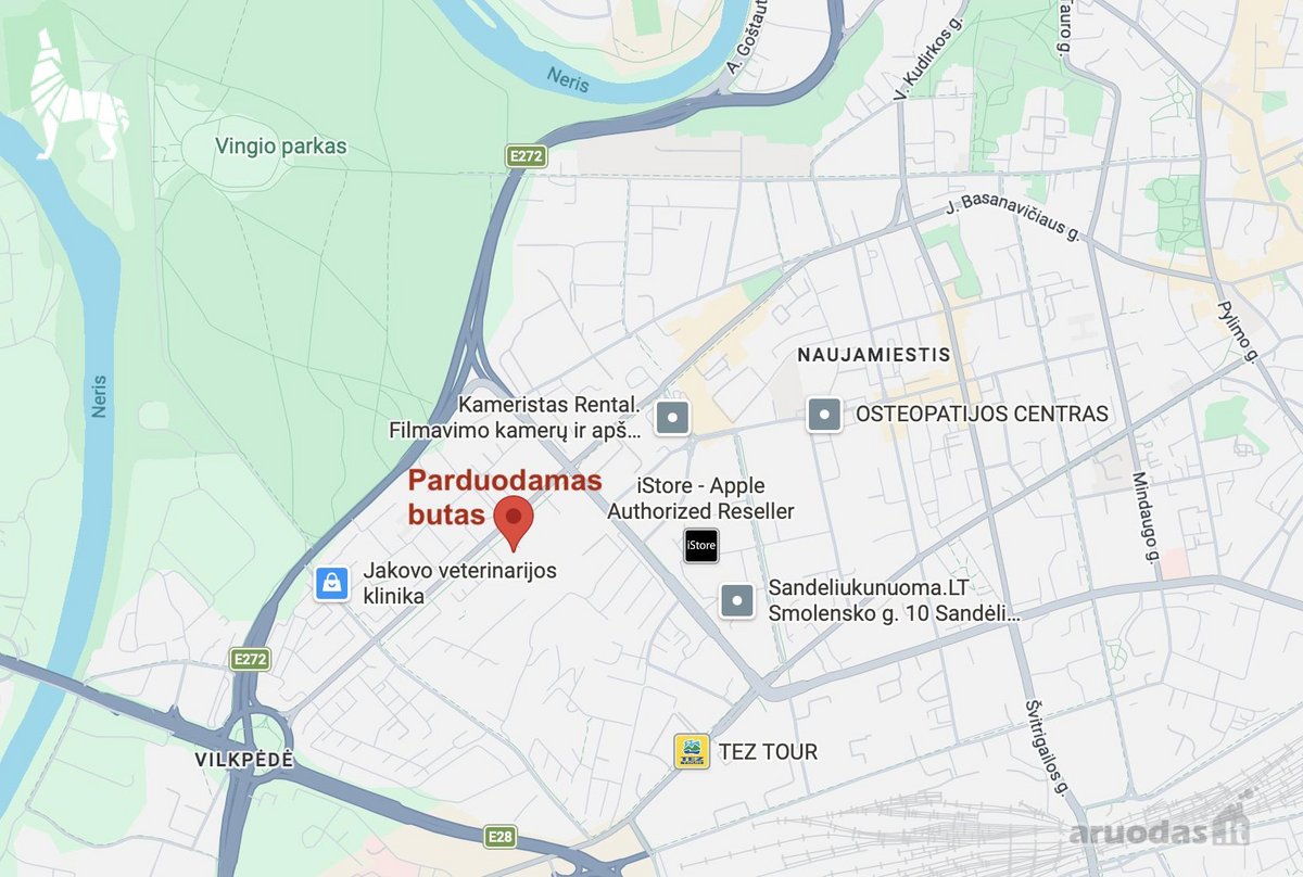 Parduodamas 2 kambarių butas pačiame Vilniaus - nuotraukos Nr. 27