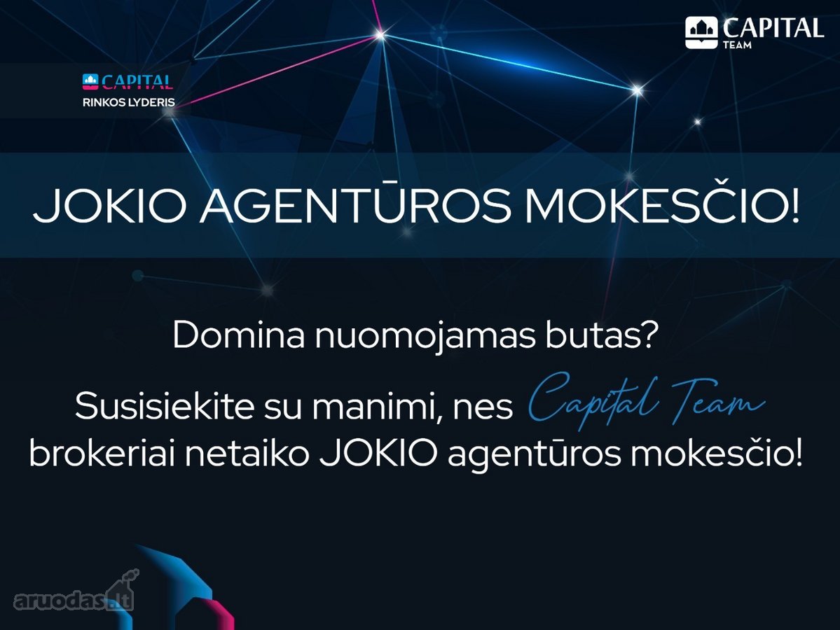 Nuomojamas 2 Kambarių Butas Renovuotame Name - nuotraukos Nr. 2
