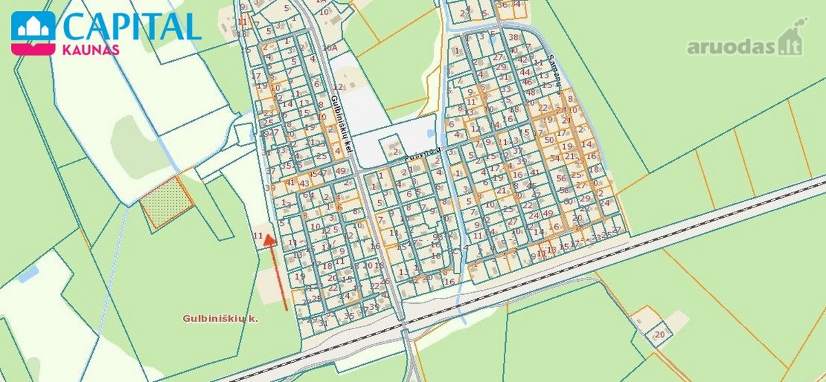 Parduodamas 79,43 arų žemės sklypas vienbučio - nuotraukos Nr. 4