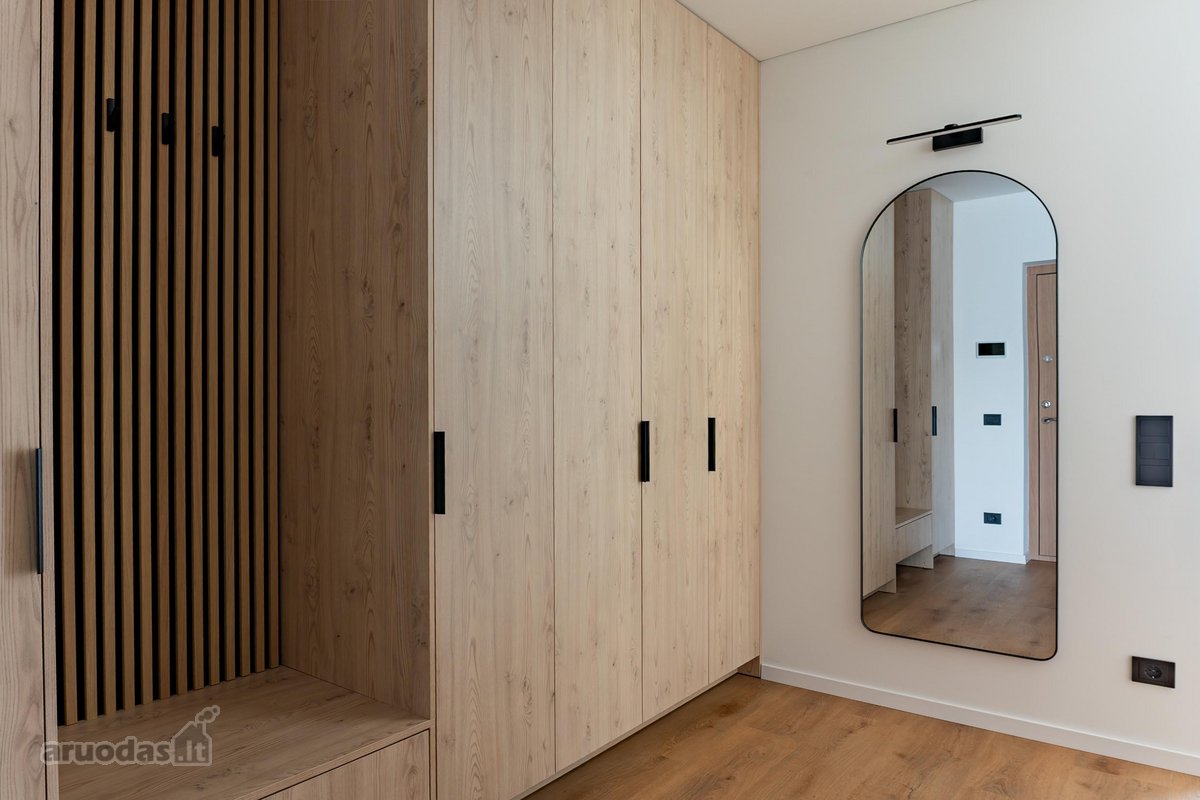 Naujai įrengtas ir dar negyventas 36 m² butas - nuotraukos Nr. 12