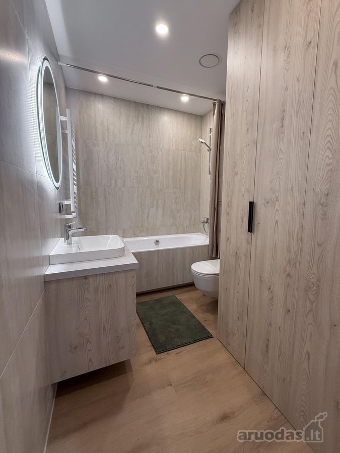 Naujai įrengtas ir dar negyventas 36 m² butas - nuotraukos Nr. 22