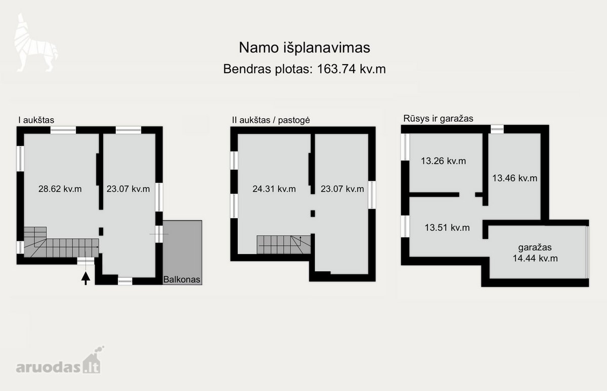 Rastinėnuose parduodamas individualus namas – - nuotraukos Nr. 20