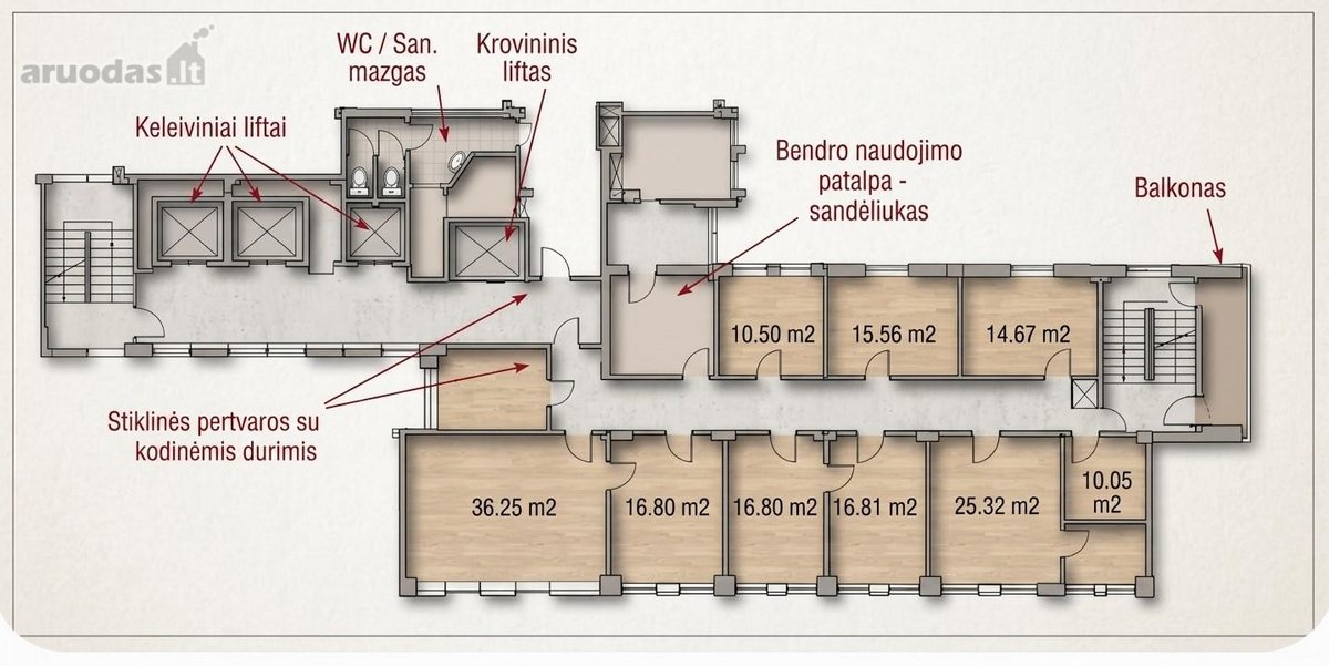 Parduodamas Investicinis Biurų Projektas - nuotraukos Nr. 19