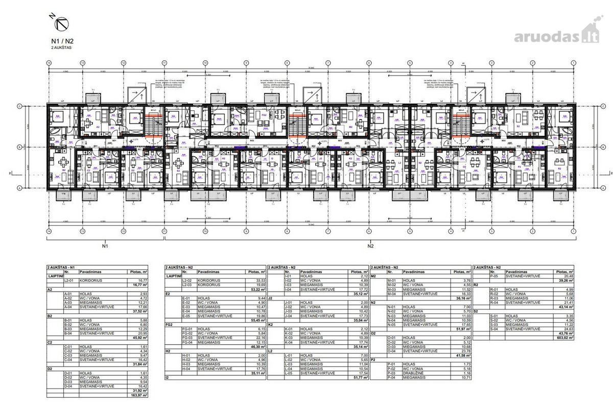 Kaštonų apartamentai – tai naujas, modernus - nuotraukos Nr. 35