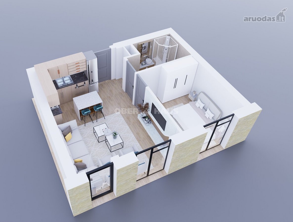 Kaštonų apartamentai – tai naujas, modernus - nuotraukos Nr. 26
