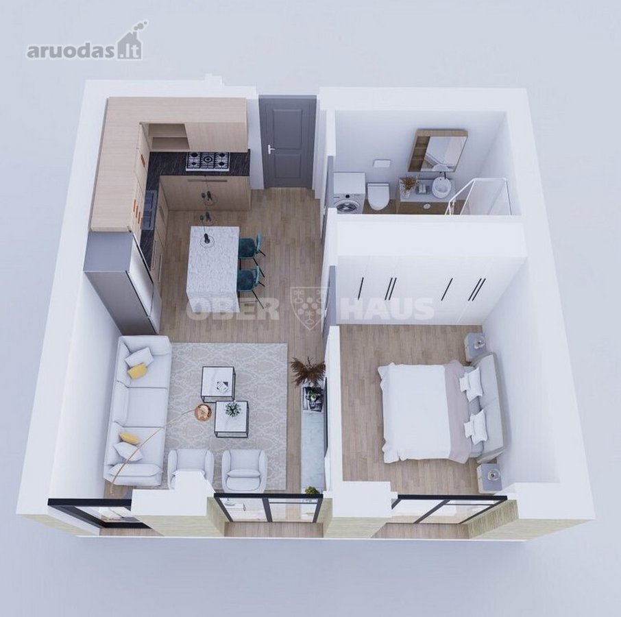 Kaštonų apartamentai – tai naujas, modernus - nuotraukos Nr. 27