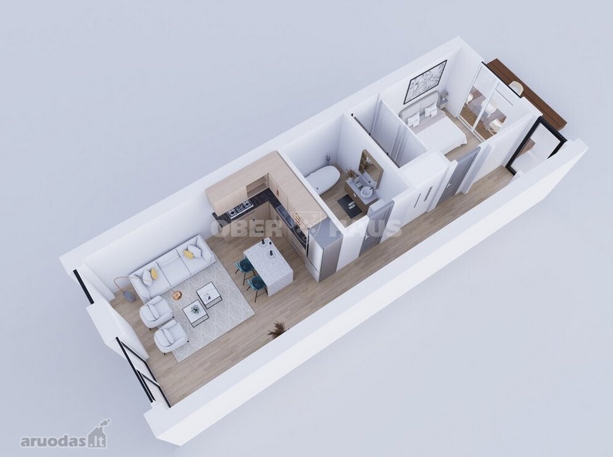 Kaštonų apartamentai – tai naujas, modernus - nuotraukos Nr. 28